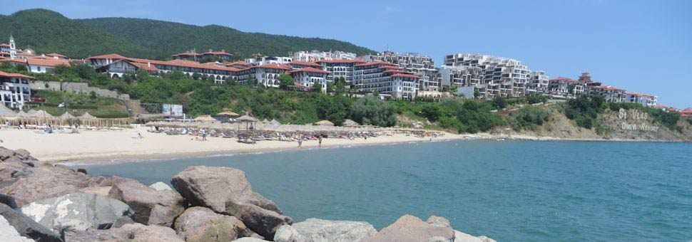 beach by dinevi marina at st vlas